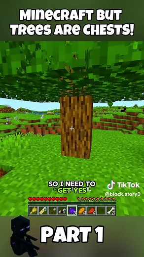Minecraft: Transforming Trees into Loot Chests!