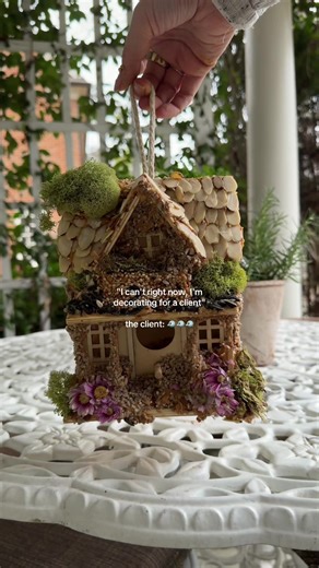 so messy but so fun 🐦 spring is in the airrr #birdhouses | birdhouse