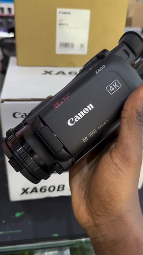 Guía de configuración de la Canon XA60