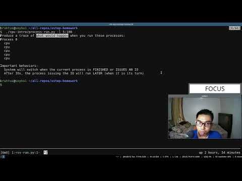 Live study: read along book "Operating Systems: Three Easy Pieces" (Part 7)