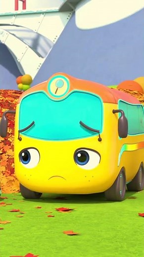 Apology Accepted, Rubble! 🍂🚌 #buster #kids #cartoon