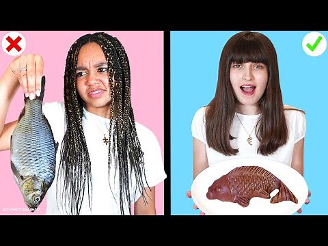 CHOCOLATE VS REAL FOOD CHALLENGE | Last To Stop Eating Wins!