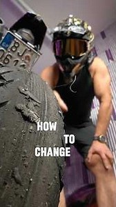 How to Change a Motorcycle Tire in 10 Minutes (Anywhere!) | Rabaconda #tirechange #tirefix #bikelife