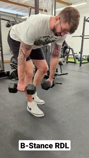 Dumbbell B-Stance RDL
