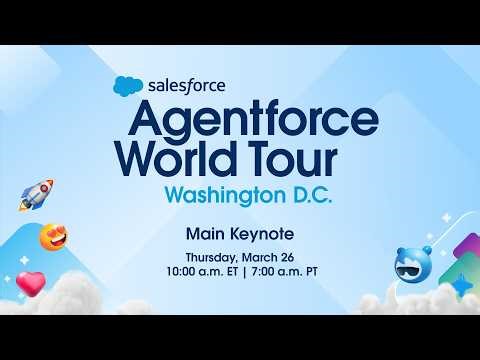 Keynote | Agentforce World Tour DC