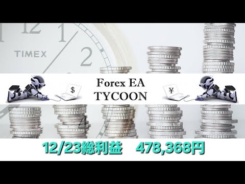 2025/12/23 投資 為替 FX ライブ配信 シグナル 誰でも簡単に不労所得 FIRE 自動売買 EA Tycoon