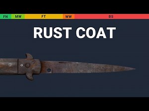 Stiletto Knife Rust Coat - Skin Float And Wear Preview