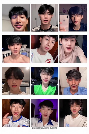 Khmer Boys Tiktok Collection | Handsome Cambodian Boys #Part 2