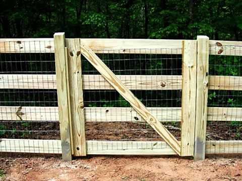 Split Rail Fence Gate Design | Fences Design For Outdoor - Garden