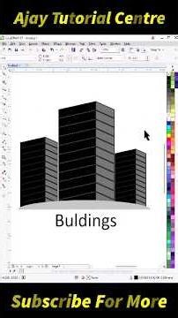 Coreldraw Tutorial 06 | Bulding Logo Design in Coreldraw | #coraldraw #logodesign #shortvideo