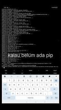 Install Python PIP di Termux dalam 2 menit