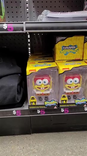 Fun SpongeBob Figures at Five Below!