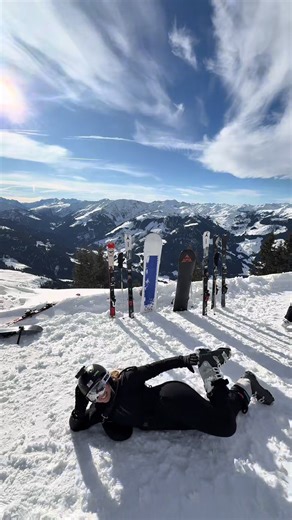 LETS GOOO❄️ #skitok #snorting #snow #austria #skiing