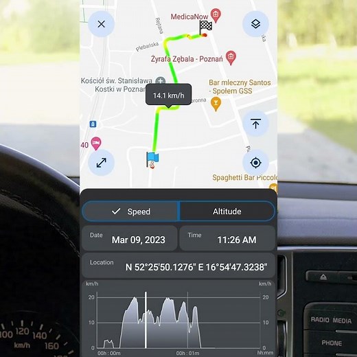 Speed Tracker. GPS Speedometer Android