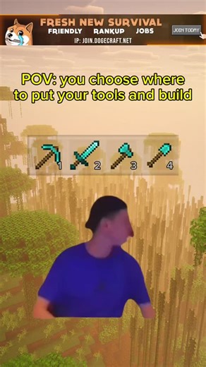 Dogecraft on Instagram: "IP: join.dogecraft.net – Best Public Survival Minecraft SMP Server in 2025! #minecraft #minecraftsmp #minecraftserver"