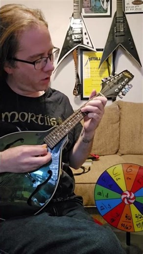 G Major Scale on Mandolin #wheelof5ths