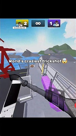 Worlds craziest trickshot🤯 #roblox #rivals #robloxrivals