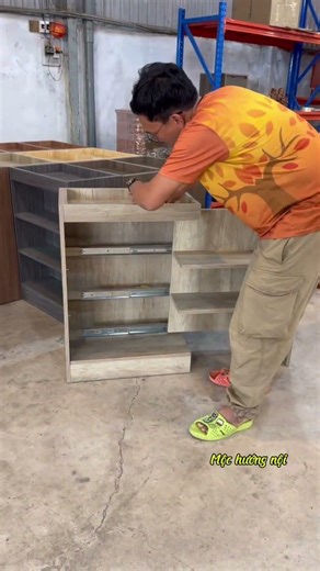 Special wooden bookshelf #special #viral #shortvideo