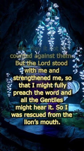 2 Timothy 4:16-17