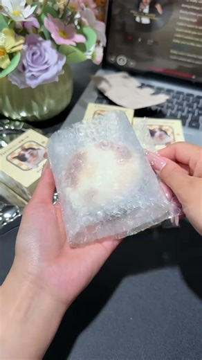 蒂洛薇（DIROVO）【麻薯小卷】水晶气垫遮瑕控油保湿粉底持久不脱妆36g女神节礼物