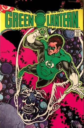 Green Lantern by Keith Pollard @dcofficial @redbearuk
