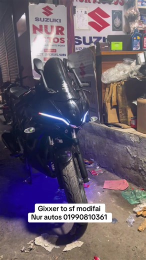 Transforming a Gixxer to SF: Stunning Modifications
