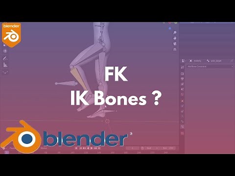 IK & FK Bone Constraints in Blender | Complete Rigging Guide - Blender Tips