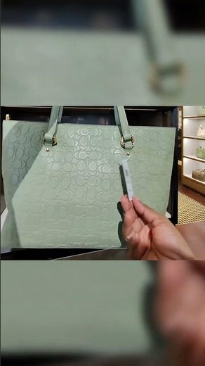 Why an Embossed Tote is the ULTIMATE Coach Bag!