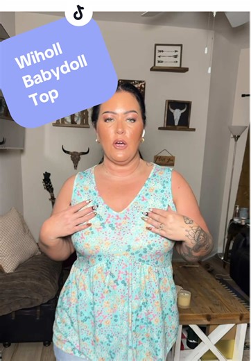 Flattering Floral Babydoll Top for Everyday Wear