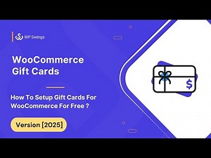 Free WooCommerce Gift Cards: How To Create Gift Cards On Your WooCommerce Store || 2025|| Tutorial