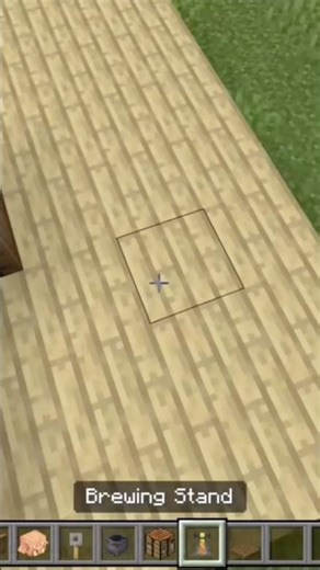 Simple Minecraft Brewing Setup That Actually Looks Good #shorts #minecraft #viral