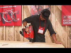Milwaukee Tool M18 FUEL 21° Framing Nailer and M18 FUEL 30° Framing Nailer Demonstration