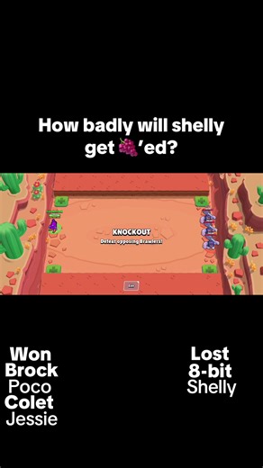 Shelly's Brawl Stars Battle: A Rocky Road