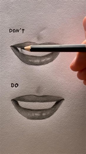 2.9M views · 27K reactions | How to Draw Teeth #howtodraw #drawingtutorial #pencildrawing | Franciszek Bielak | Facebook