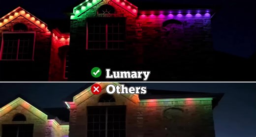 Transform your home with Lumary Permanent Outdoor Lights Max! Experience stunning brightness, richer colors, and a seamless smart control system — built to shine through every season. 🌈✨ ✔️ Vibrant illumination ✔️ Precise color control ✔️ Weatherproof & long-lasting #LumaryLights #HalloweenVibes #SmartHome #LightingDesign