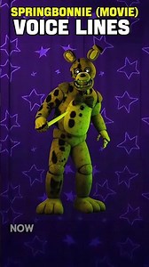 Springbonnie (movie) voice lines| #fivenightsatfreddys #williamafton #fy