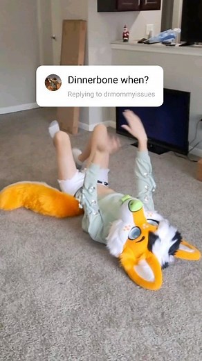 Scrubb | Dinerbone 🦊🧡💚 #furryfandom #furryreels #fursuitpartial #furrydance #furryfemboy #furriesofinstagram #furrygirls #furrymeme #fursuiter... | Instagram