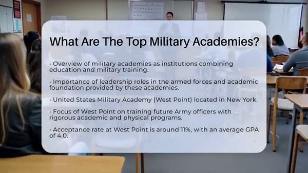 What Are The Top Military Academies? - The College Explorer
