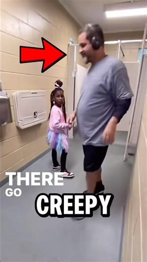 Creep In Restroom😱