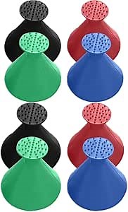 8 Piece 4 Colors Round Ice Scraper Magic Funnel Snow Removal Tool，Ice Scraper Magic Funnel Snow Removal Tool Magic Car ice Scraper