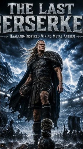The Last Berserker | Haaland-Inspired Viking Metal Anthem ⚔️⚽ #shorts #haaland #worldcup2026