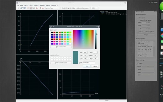 xflr5 tutorial - 019 - 16.1 - Stability- control derivatives