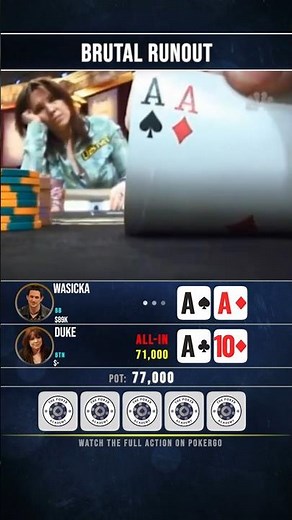 INSANE POKER HAND 😱 #pokerstrategy #poker
