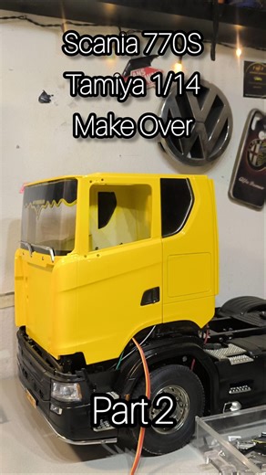 Restoration of this Scania Next Gen from Tamiya? #shorts #diy