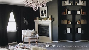 DIY master bedroom makeover
