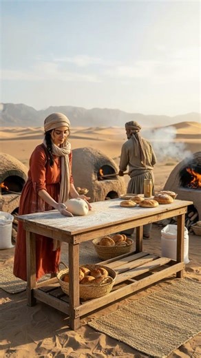 Village Bread Baking Desert Cooking Method You've Never Seen #breadmaking #villagelife