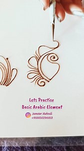 Basic Arabic Patter To Practise.. To Join Online Mehendi Classes on Zoom : Whatsapp for Enquiry on 918850296813. #arabicmehndi #arabicmehendi #mehendiclass #reelsinstagram | Mehendi Classes by Jamster Mehndi Artist
