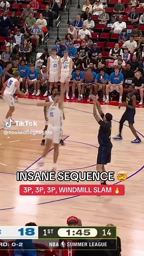 Trevon Brazile windmill dunk & 3-pointers — Summer League highlights