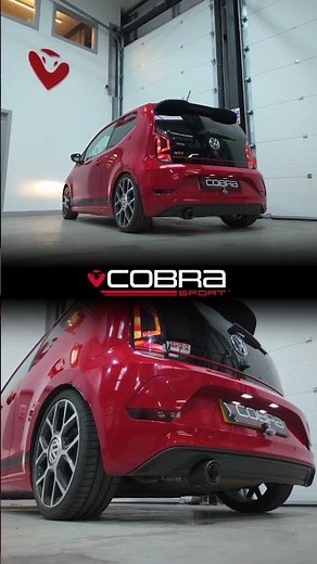 VW UP! GTI Turbo Back Exhaust Sound Check - Full Performance Exhaust Upgrade by Cobra Sport UK