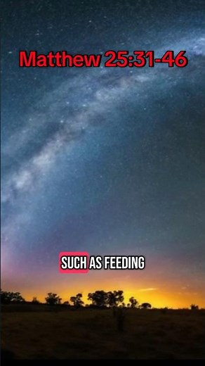 Matthew 25:31-46 Summary #biblestudy #biblesummary #matthew25 #dailydevotion